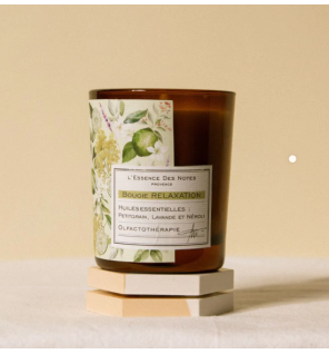 Bougie petit grain et néroli - relaxation 180g