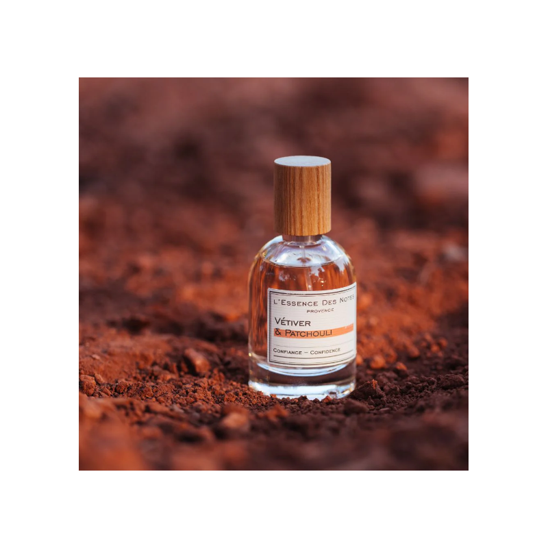 Eau de parfum vétiver et patchouli - confiance Eau de parfum vétiver et patchouli - confiance