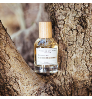 Eau de parfum coriandre et bois de cèdre - énergie