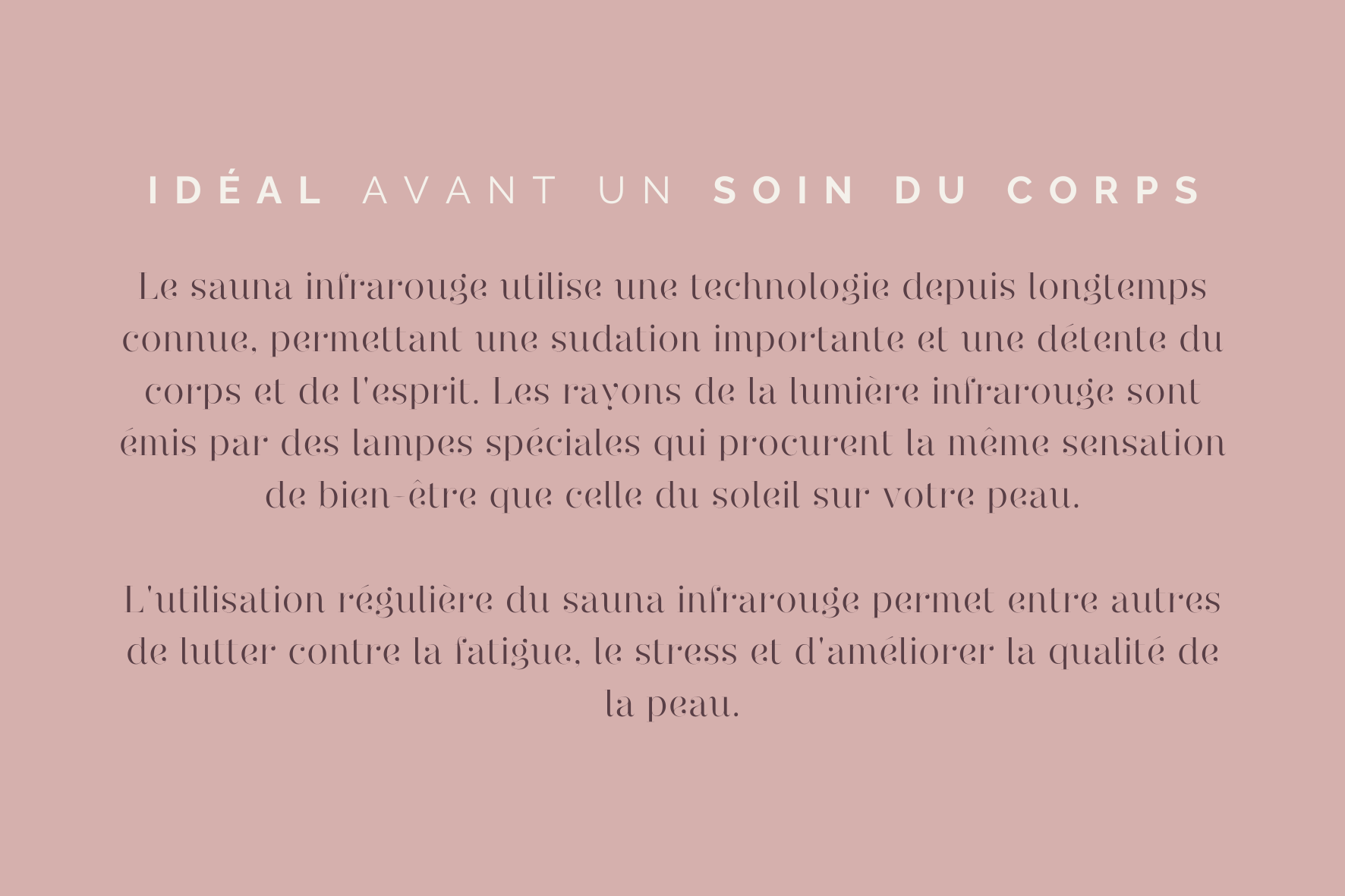 explications sauna